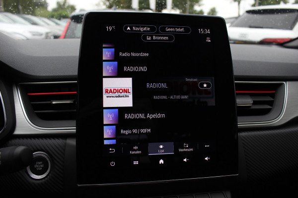 Renault Captur 1.3 mild hybrid 160 R.S. Line / Trekhaak / Camera / CarPlay / Keyless / 18'' / Half leder / DAB / Cruise Control