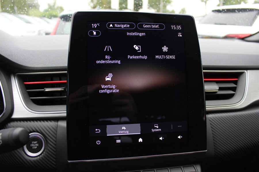 Renault Captur 1.3 mild hybrid 160 R.S. Line / Trekhaak / Camera / CarPlay / Keyless / 18'' / Half leder / DAB / Cruise Control
