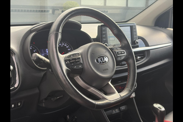 Kia Picanto 1.0 T-GDI GT-Line 102pk l Draadloze telefoonlader l Carplay l 2e Eigenaar l Keyless l Camera l Stoelverw-Stuurverw l Leder l Navi l Airco l Cruise l Lm velgen l Pdc l N.A.P l Net beurt gehad l Apk tot 09-2027