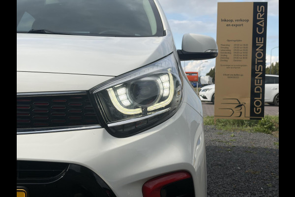 Kia Picanto 1.0 T-GDI GT-Line 102pk l Draadloze telefoonlader l Carplay l 2e Eigenaar l Keyless l Camera l Stoelverw-Stuurverw l Leder l Navi l Airco l Cruise l Lm velgen l Pdc l N.A.P l Net beurt gehad l Apk tot 09-2027