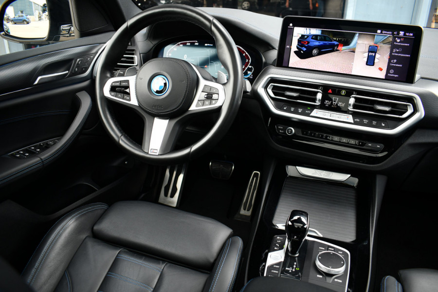 BMW X3 xDrive30e M-Sport M-zetels Pano HUD 360-cam Adp-demping 20inch