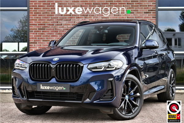 BMW X3 xDrive30e M-Sport M-zetels Pano HUD 360-cam Adp-demping 20inch