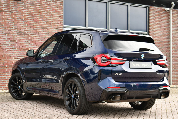 BMW X3 xDrive30e M-Sport M-zetels Pano HUD 360-cam Adp-demping 20inch
