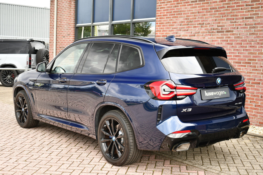 BMW X3 xDrive30e M-Sport M-zetels Pano HUD 360-cam Adp-demping 20inch
