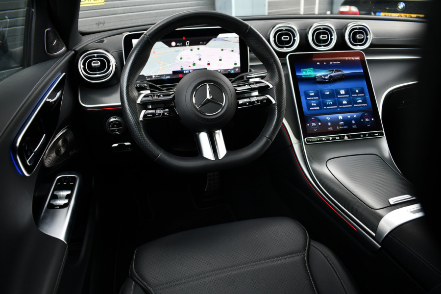 Mercedes-Benz C-Klasse Estate 300 e AMG Line Pano Distr HUD 360 Burm Massage+Ventilatie