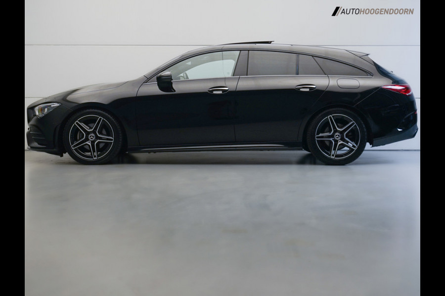 Mercedes-Benz CLA-Klasse Shooting Brake 180 Business Solution AMG (PANORAMA-SCHUIFDAK,SFEERVERLICHTING,,ALCANTARA,STOELVERWARMING)
