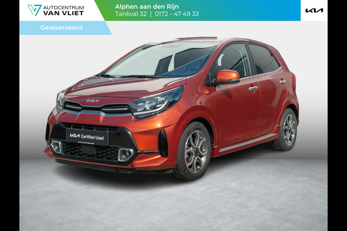 Kia Picanto 1.0 DPi GT-Line AUTOMAAT | Navigatie | Carplay | Lichtmetalen velgen