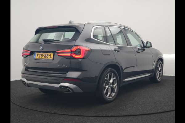 BMW X3 xDrive30e PHEV 293pk Dealer O.H | Panodak | 360 Camera | Adaptive Cruise | Head Up | Lederen Sportstoelen Verwarmd | Keyless | BLIS | Apple Carplay | Navigatie | Virtual | DAB | 19"L.M | Plug In Hybrid |