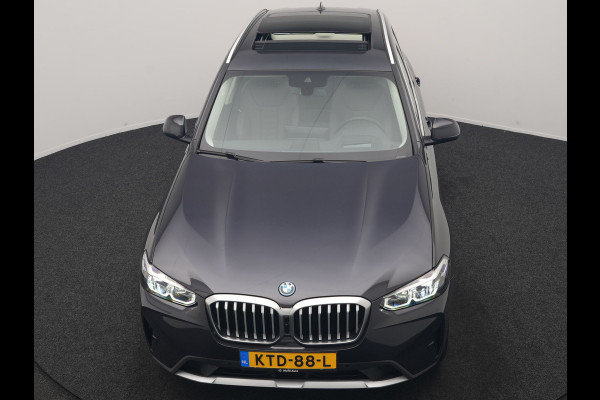 BMW X3 xDrive30e PHEV 293pk Dealer O.H | Panodak | 360 Camera | Adaptive Cruise | Head Up | Lederen Sportstoelen Verwarmd | Keyless | BLIS | Apple Carplay | Navigatie | Virtual | DAB | 19"L.M | Plug In Hybrid |