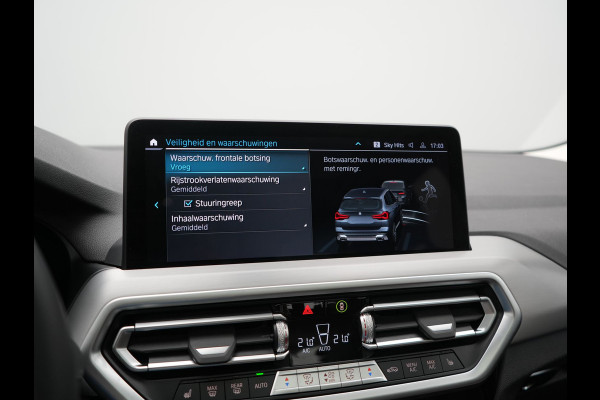 BMW X3 xDrive30e PHEV 293pk Dealer O.H | Panodak | 360 Camera | Adaptive Cruise | Head Up | Lederen Sportstoelen Verwarmd | Keyless | BLIS | Apple Carplay | Navigatie | Virtual | DAB | 19"L.M | Plug In Hybrid |