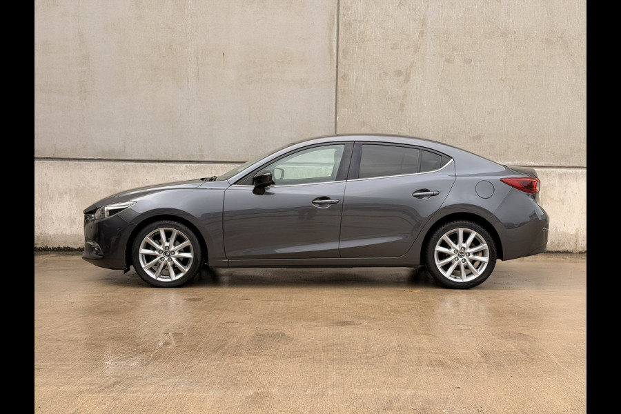 Mazda 3 Sedan 2.0 SkyActiv-G Leder HUD 18' Camera Keyless Navi Cruise Clima