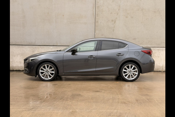 Mazda 3 Sedan 2.0 SkyActiv-G Leder HUD 18' Camera Keyless Navi Cruise Clima