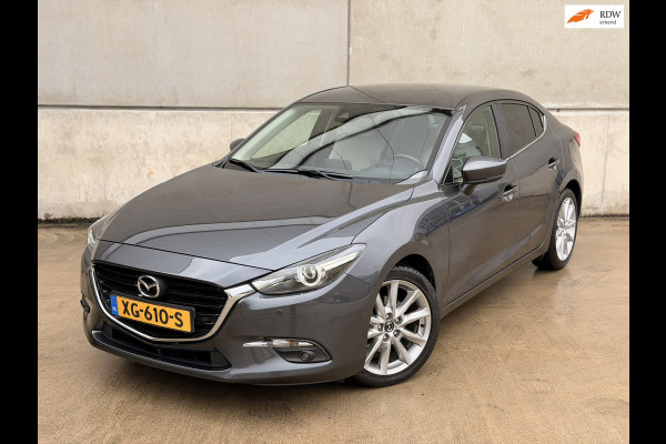 Mazda 3 Sedan 2.0 SkyActiv-G Leder HUD 18' Camera Keyless Navi Cruise Clima