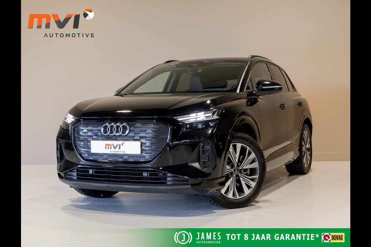 Audi Q4 e-tron 40 Launch edition Advanced 77 kWh 94,6% 204pk / Head up display / Sonos / Stoelverwarming / Navigatie / Apple carplay /