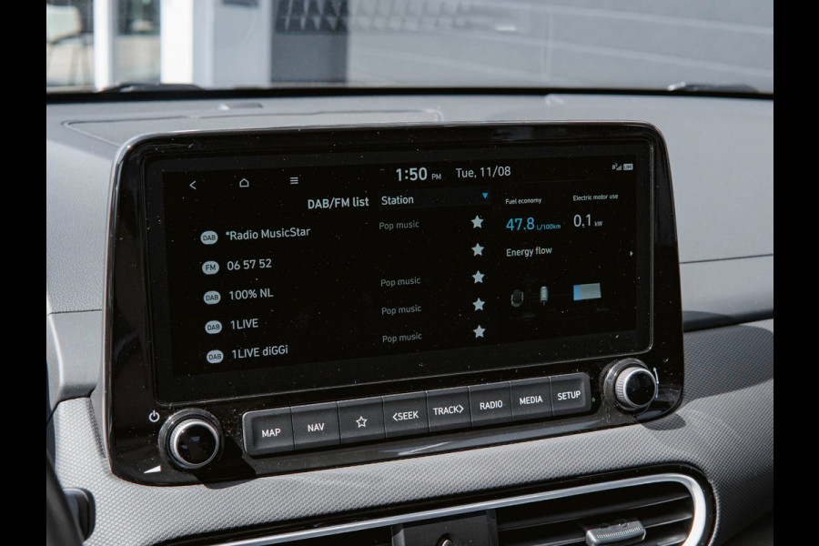 Hyundai Kona 1.6 GDI HEV Fashion | TREKHAAK | CAMERA | HEAD UP | ADAPTIVE | NAP