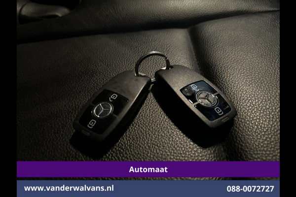 Mercedes-Benz Sprinter 315 CDI 150pk 9G-Tronic Automaat Bakwagen 21m3 KUUB Laadklep Zijdeur Euro6 Airco | Lat om Lat betimmering Leder, Bijrijdersbank