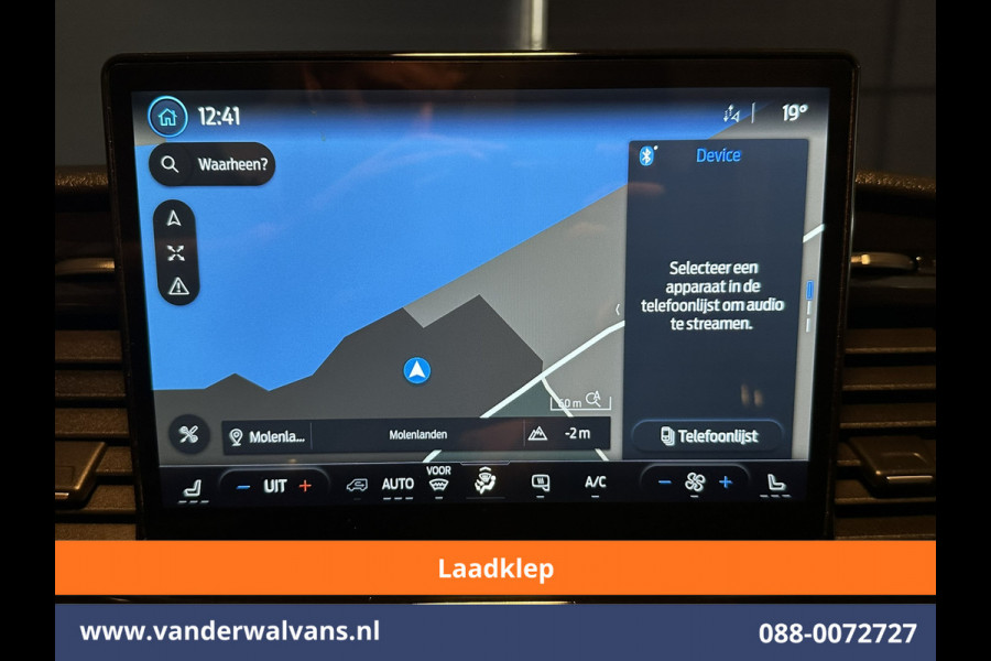Ford Transit 2.0 TDCI 131pk L3H2 ** Laadklep ** Euro6 Airco | Camera | Navigatie | Apple Carplay | Adaptieve Cruisecontrol Android Auto, Parkeersensoren, Verwarmde voorruit, Stoelverwarming, Bijrijdersbank