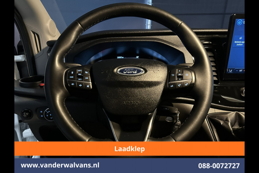 Ford Transit 2.0 TDCI 131pk L3H2 ** Laadklep ** Euro6 Airco | Camera | Navigatie | Apple Carplay | Adaptieve Cruisecontrol Android Auto, Parkeersensoren, Verwarmde voorruit, Stoelverwarming, Bijrijdersbank