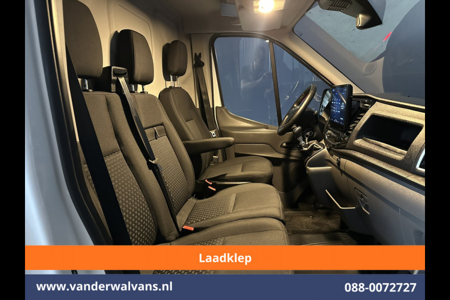 Ford Transit 2.0 TDCI 131pk L3H2 ** Laadklep ** Euro6 Airco | Camera | Navigatie | Apple Carplay | Adaptieve Cruisecontrol Android Auto, Parkeersensoren, Verwarmde voorruit, Stoelverwarming, Bijrijdersbank