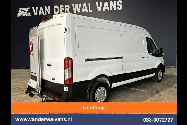 Ford Transit 2.0 TDCI 131pk L3H2 ** Laadklep ** Euro6 Airco | Camera | Navigatie | Apple Carplay | Adaptieve Cruisecontrol Android Auto, Parkeersensoren, Verwarmde voorruit, Stoelverwarming, Bijrijdersbank