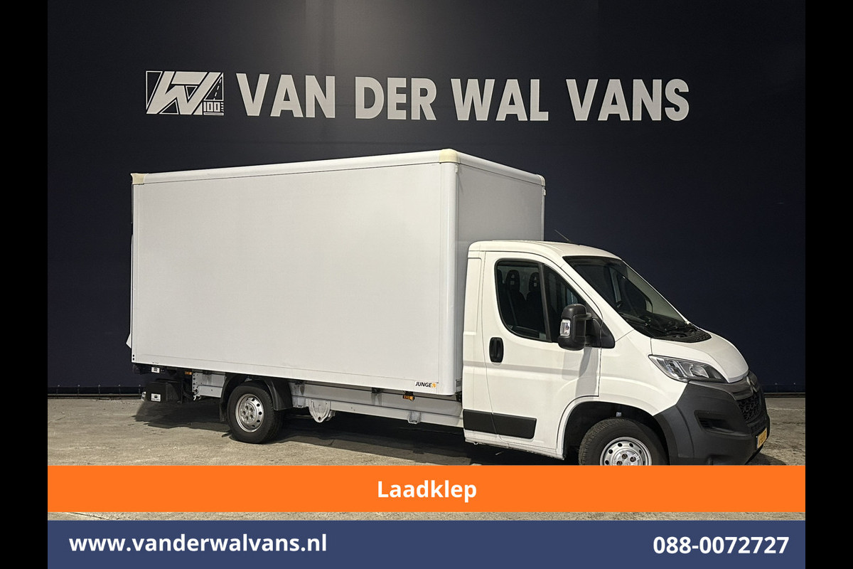Citroën Jumper 2.2 BlueHDi 141pk Bakwagen 436cm Lang Laadklep Euro6 Airco | 1075kg laadvermogen Bijrijdersbank