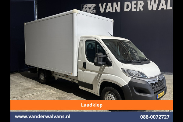 Citroën Jumper 2.2 BlueHDi 141pk Bakwagen 436cm Lang Laadklep Euro6 Airco | 1075kg laadvermogen Bijrijdersbank