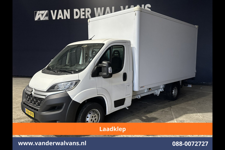 Citroën Jumper 2.2 BlueHDi 141pk Bakwagen 436cm Lang Laadklep Euro6 Airco | 1075kg laadvermogen Bijrijdersbank