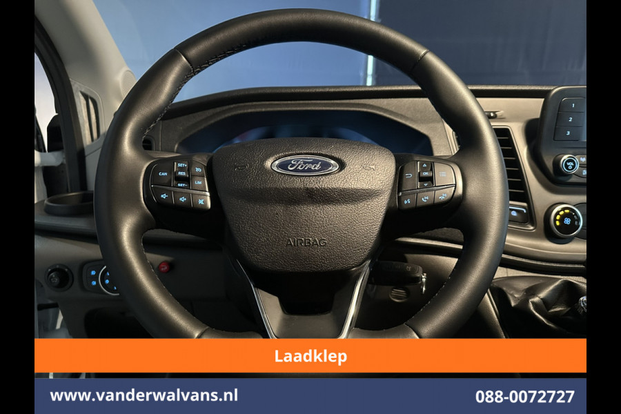 Ford Transit 2.0 TDCI 155pk Bakwagen 226cm Hoog Laadklep Fabrieksgarantie Euro6 Airco | 1080kg laadvermogen | Camera | Cruisecontrol 1080kg laadvermogen, Verwarmde voorruit, Bijrijdersbank