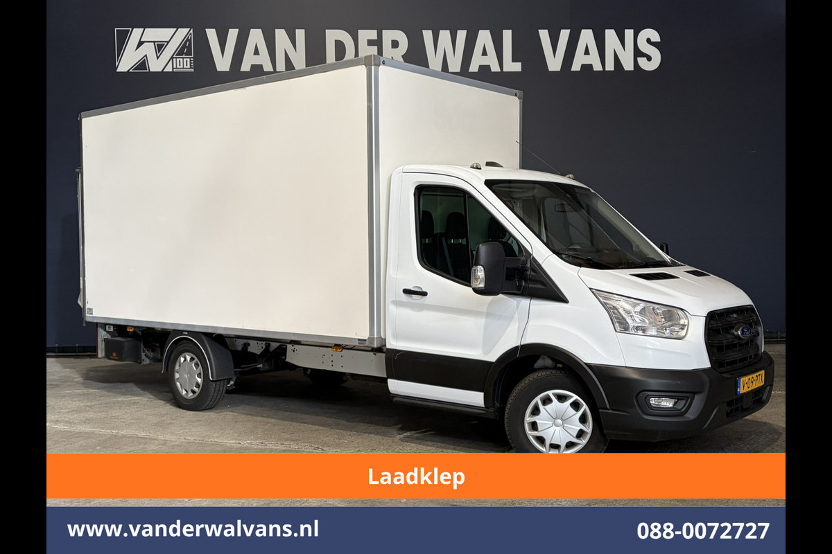 Ford Transit 2.0 TDCI 130pk Bakwagen Laadklep Euro6 Airco | 1040kg laadvermogen | Cruisecontrol | Verwarmde Voorruit Bijrijdersbank