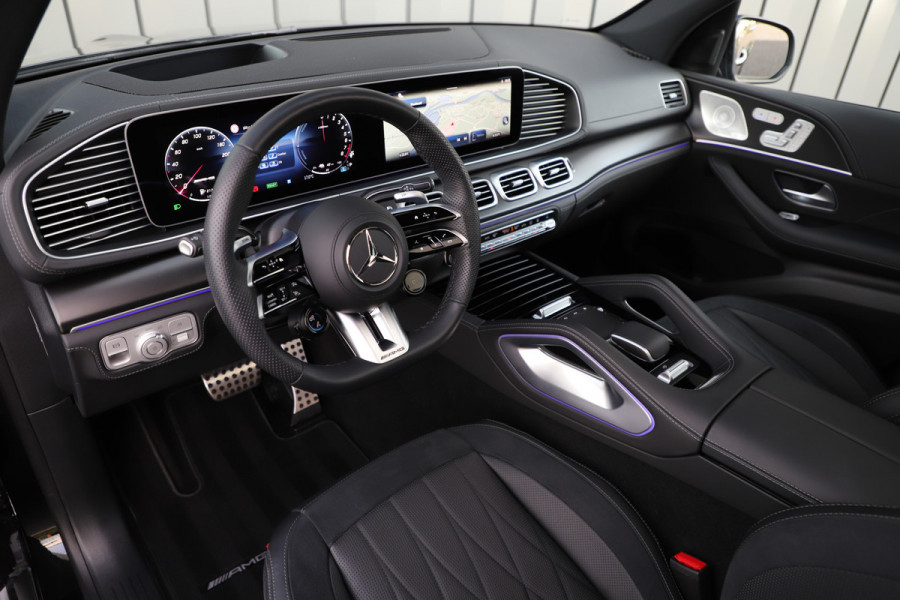 Mercedes-Benz GLE AMG 53 Hybrid 4MATIC+ | 544PK | Luchtvering | Head-up | Keyless-go | Burmester | Multibeam | Stoelkoeling | Air-balance | 2024.