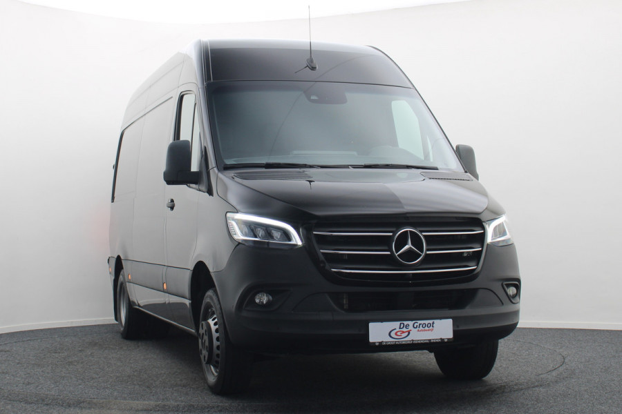 Mercedes-Benz Sprinter 519 CDI Automaat L2H2 Leer, LED, 360 camera, ACC, Trekhaak, Airco, Dubbel lucht, N1