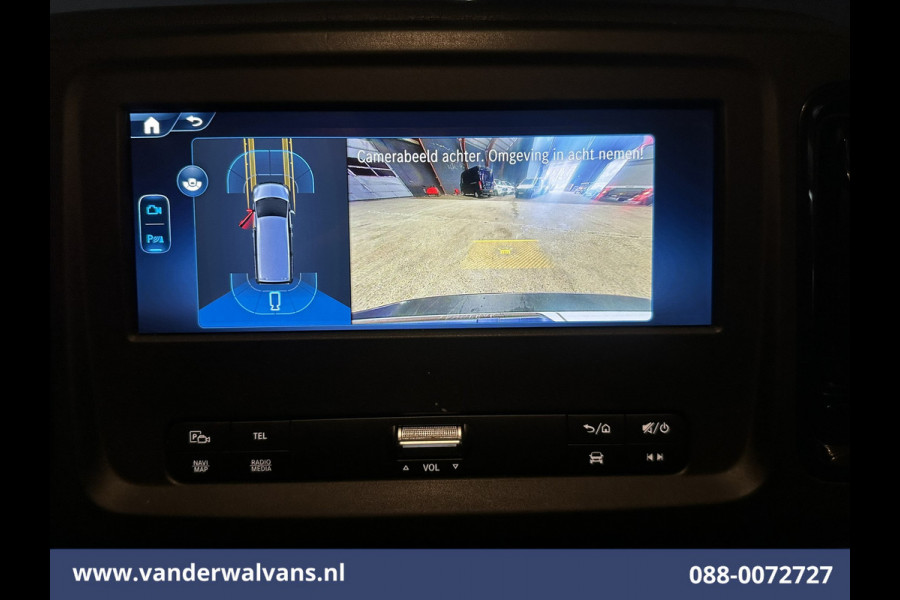 Mercedes-Benz Vito 116 CDI 164pk L2H1 2025 Model Euro6 Airco | Camera | XXL MBUX | Navigatie | Adaptieve Cruisecontrol | Stoelverwarming Parkeersensoren, Bijrijdersbank