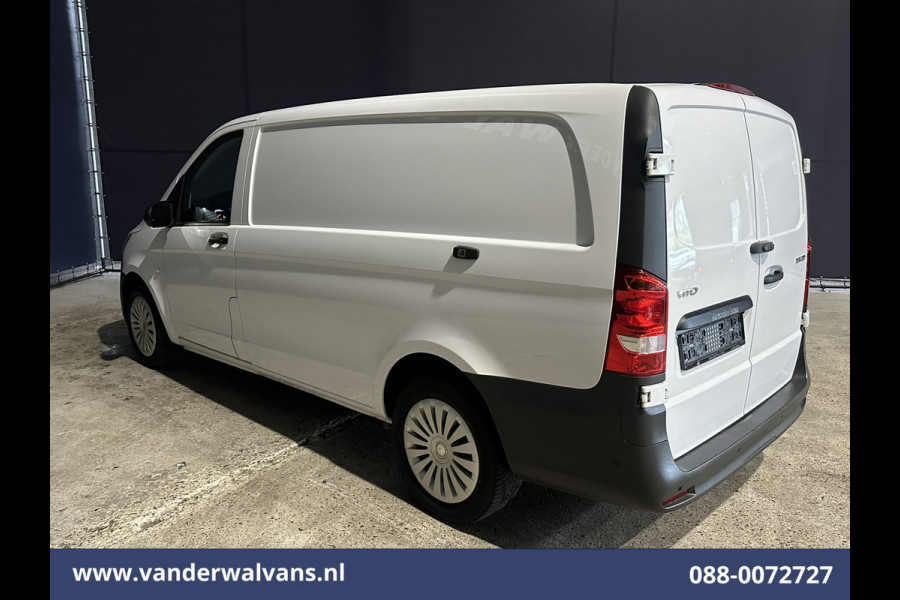 Mercedes-Benz Vito 116 CDI 164pk L2H1 2025 Model Euro6 Airco | Camera | XXL MBUX | Navigatie | Adaptieve Cruisecontrol | Stoelverwarming Parkeersensoren, Bijrijdersbank