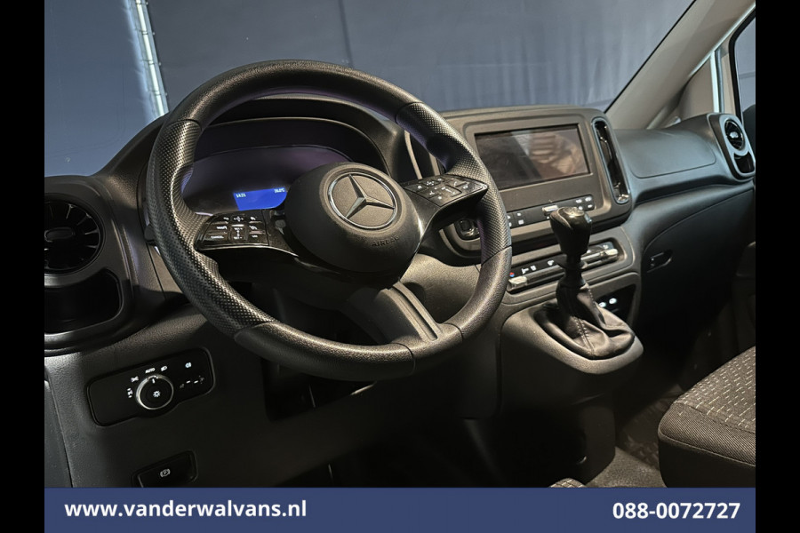 Mercedes-Benz Vito 116 CDI 164pk L2H1 2025 Model Euro6 Airco | Camera | XXL MBUX | Navigatie | Adaptieve Cruisecontrol | Stoelverwarming Parkeersensoren, Bijrijdersbank