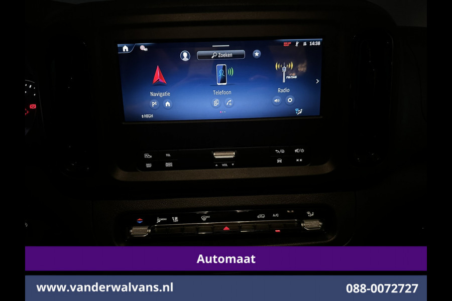Mercedes-Benz Vito 116 CDI 164pk 9G-Tronic Automaat L3H1 2025 Model Euro6 Airco | Camera | XL Navigatie | Adaptieve Cruisecontrol Stoelverwarming, Bijrijdersbank