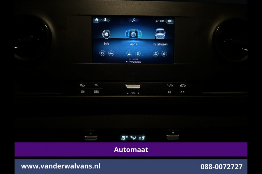 Mercedes-Benz Sprinter 317 CDI 170pk 9G-Tronic Automaat 3500kg Trekhaak L3H2 Euro6 Airco | Camera | Navigatie | Apple Carplay Android Auto, Bijrijdersbank