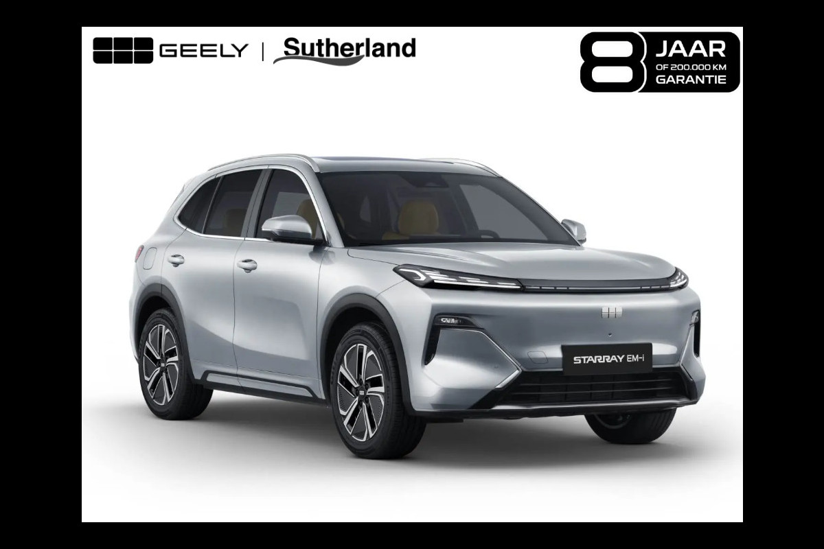 GEELY Starray EM-i 1.5 Max+ 262 PK | Panoramadak | Stoelverwarming & verkoeling | 136Km elektrisch bereik | 360 Camera | Achterbank verwarmd | Parkeersensoren | 19 Inch LMV |