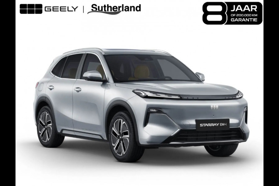 GEELY Starray EM-i 1.5 Max+ 262 PK | Panoramadak | Stoelverwarming & verkoeling | 136Km elektrisch bereik | 360 Camera | Achterbank verwarmd | Parkeersensoren | 19 Inch LMV |