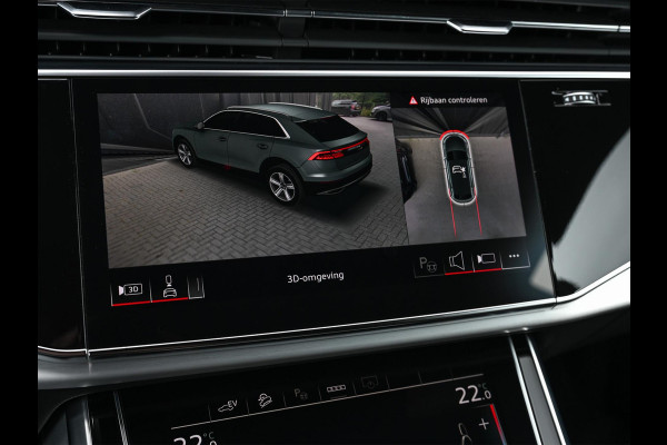 Audi Q8 55 TFSI e quattro Pro Line S | Panoramadak | NL-Auto | Dealeronderhouden | B&O | 360 Camera | Luchtvering | Adaptieve Cruise | Memory-Seats | Ambiance Interieur | Trekhaak | Stoelverwarming |