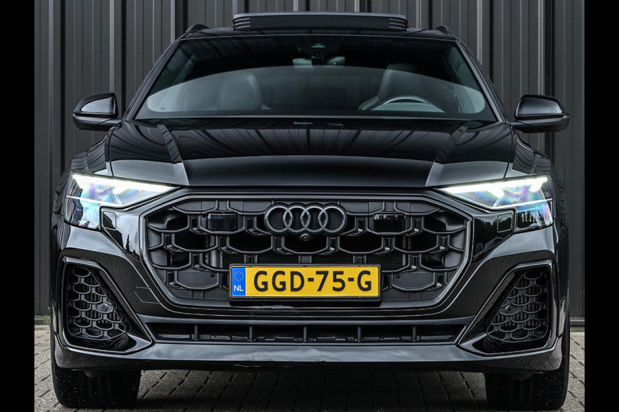 Audi Q8 55 TFSI e quattro Pro Line S | Panoramadak | NL-Auto | Dealeronderhouden | B&O | 360 Camera | Luchtvering | Adaptieve Cruise | Memory-Seats | Ambiance Interieur | Trekhaak | Stoelverwarming |