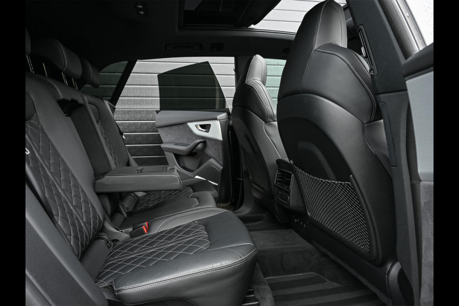 Audi Q8 55 TFSI e quattro Pro Line S | Panoramadak | NL-Auto | Dealeronderhouden | B&O | 360 Camera | Luchtvering | Adaptieve Cruise | Memory-Seats | Ambiance Interieur | Trekhaak | Stoelverwarming |