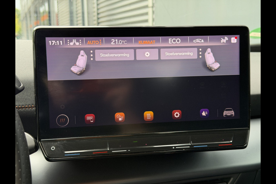 CUPRA Born BWJ 12-2021 | Adrenaline One 62 kWh SOH 91,7% | WARMTEPOMP | CLIMA | STOELVERW | 19'' LMV | CARPLAY | CAMERA A | NAVI
