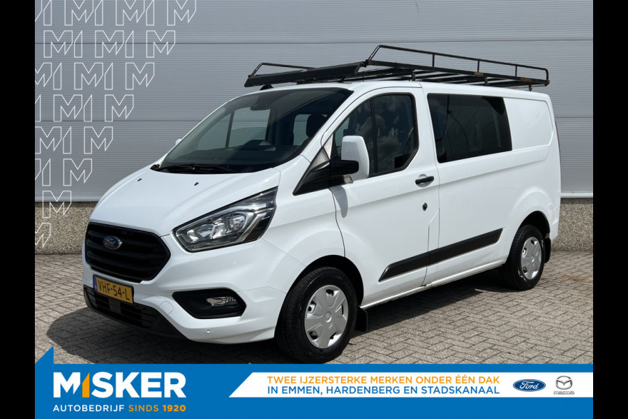 Ford Transit Custom 280 2.0 TDCI L1H1 TREND DC DUBBEL CABINE TREKHAAK! IMPERIAAL!