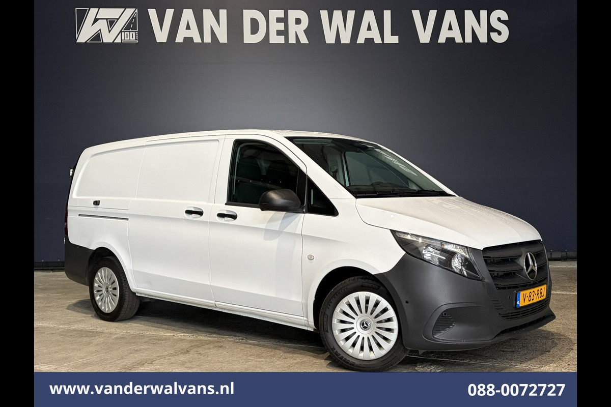 Mercedes-Benz Vito 116 CDI 164pk 2025 Model L2H1 Euro6 Airco | Navigatie | Camera | Adaptieve Cruisecontrol Stoelverwarming, Parkeersensoren, Bijrijdersbank