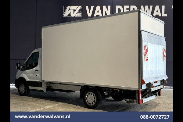 Ford Transit 2.0 TDCI 161pk Bakwagen Laadklep Euro6 Airco | Cruisecontrol | Verwarmde voorruit Bijrijdersbank, 1040kg laadvermogen, zijdeur mogelijk 1750 ex btw meerprijs