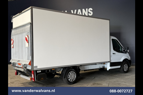 Ford Transit 2.0 TDCI 161pk Bakwagen Laadklep Euro6 Airco | Cruisecontrol | Verwarmde voorruit Bijrijdersbank, 1040kg laadvermogen, zijdeur mogelijk 1750 ex btw meerprijs