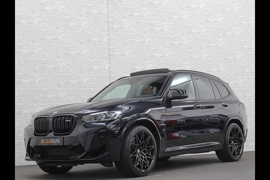 BMW X3 M 510pk Competition | 44dkm! | M-Sportuitlaat | Merino-Tartufo | Laser-LED | M-Seats | Stoelventilatie | TH 2400kg | M-Comp. Pakket | Live Cockpit Proff. | Headup | Stuur en Achterbank verw. | Alarm + Volg-5 | 12 maanden Bovag garantie | Rijklaarprijs. (160.000,= Nw.Prijs!