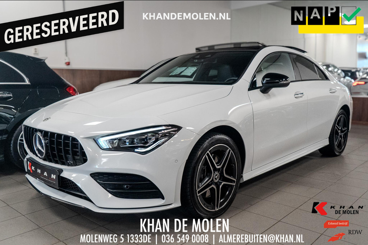 Mercedes-Benz CLA-Klasse 250 e AMG Business Solution Pano|Memory|Camera|Sfeerverlichting