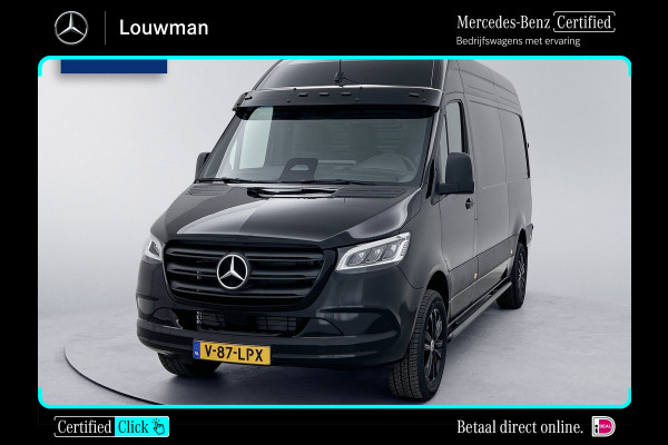 Mercedes-Benz Sprinter 317 CDI L2H2 30 JAAR EDITION Leder Vanstep Trekhaak 3500kg Navigatie Led MAK Safari Trekhaak
