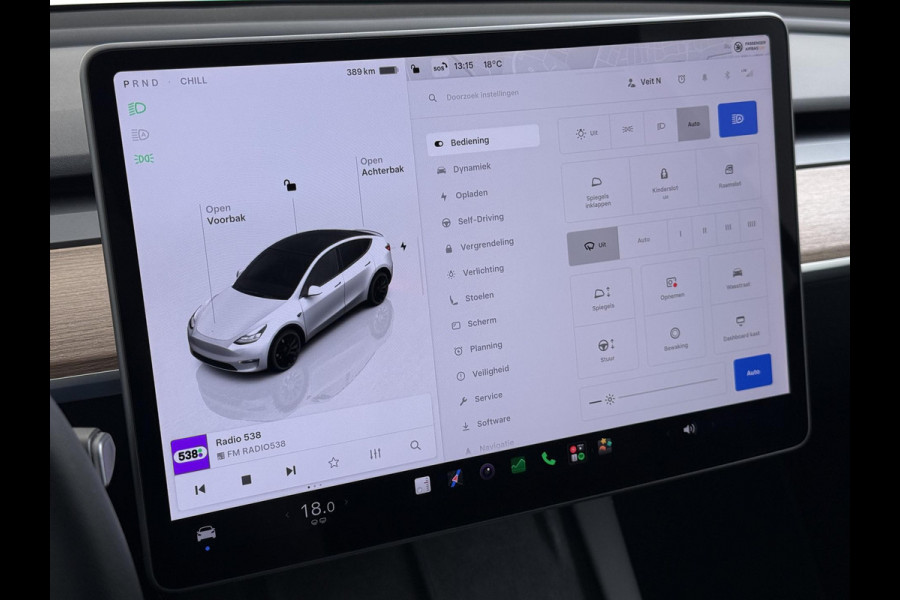 Tesla Model Y Performance AWD 75 kWh VAN:43.900,- VOOR:40.877,- UW HERFSTVOORDEEL:3.023,- SOH 94% | AFN. TREKHAAK | 21 INCH TURBINE VELGEN | TESLA GARANTIE T/M 01-2028 OF 80.000 KM | ACCU & AANDRIJFLIJN GARANTIE T/M 01-2032 OF 192.000 KM | ALL IN RIJKLAAR PRIJS |